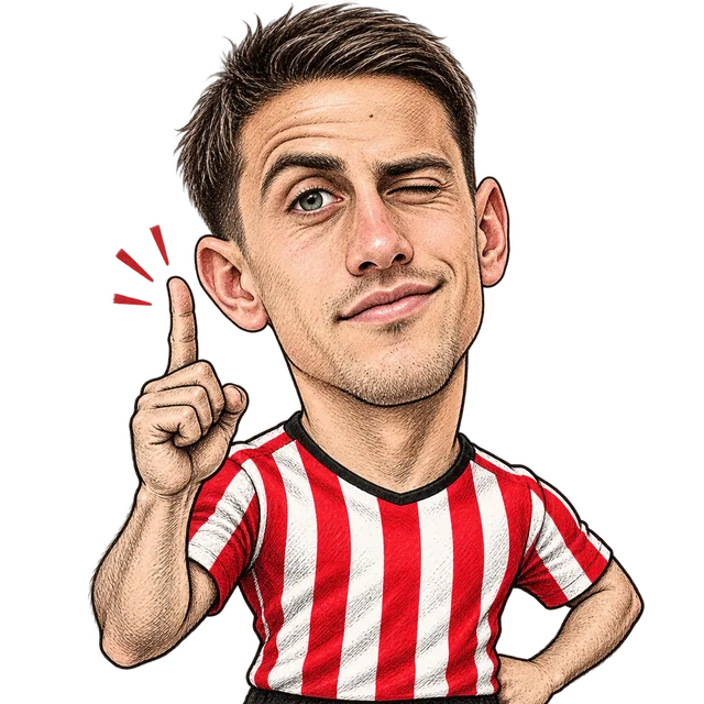 Caricatura de Bautista Kociubinski